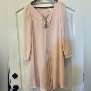 Vintage Badgley Mischka 100% Silk Dress Gown Size Small